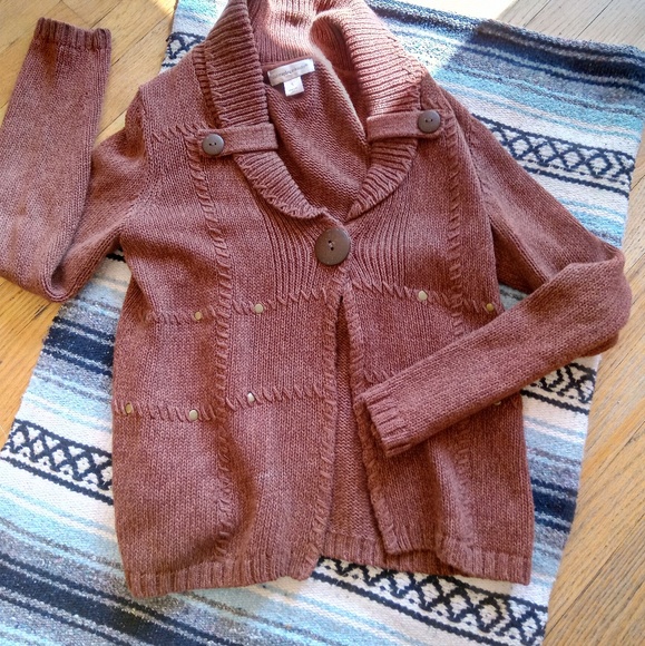 Christopher & Banks Sweaters - Christopher & Banks Copper Cardigan Size: S